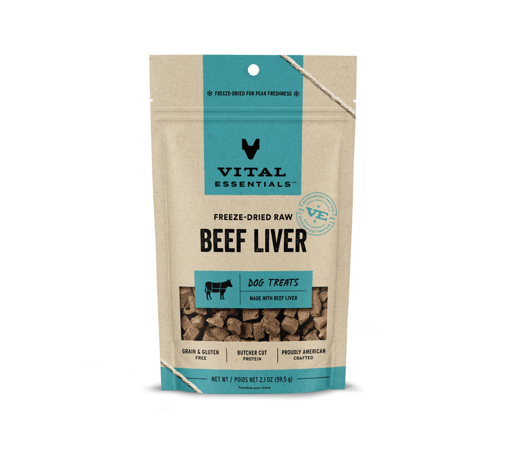 Vital Essentials Beef Liver FD Dog Treats 2.1 oz