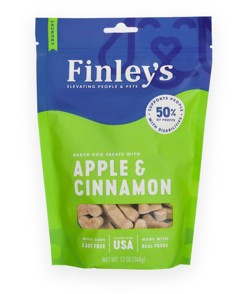 Finley’s Apple & Cinnamon Crunchy Biscuits 12oz.