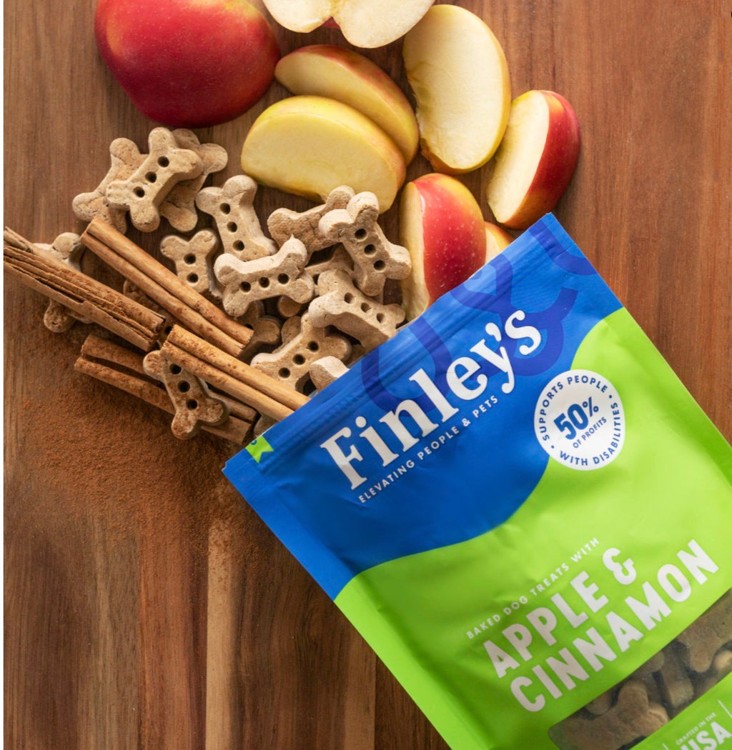 Finley’s Apple & Cinnamon Crunchy Biscuits 12oz.