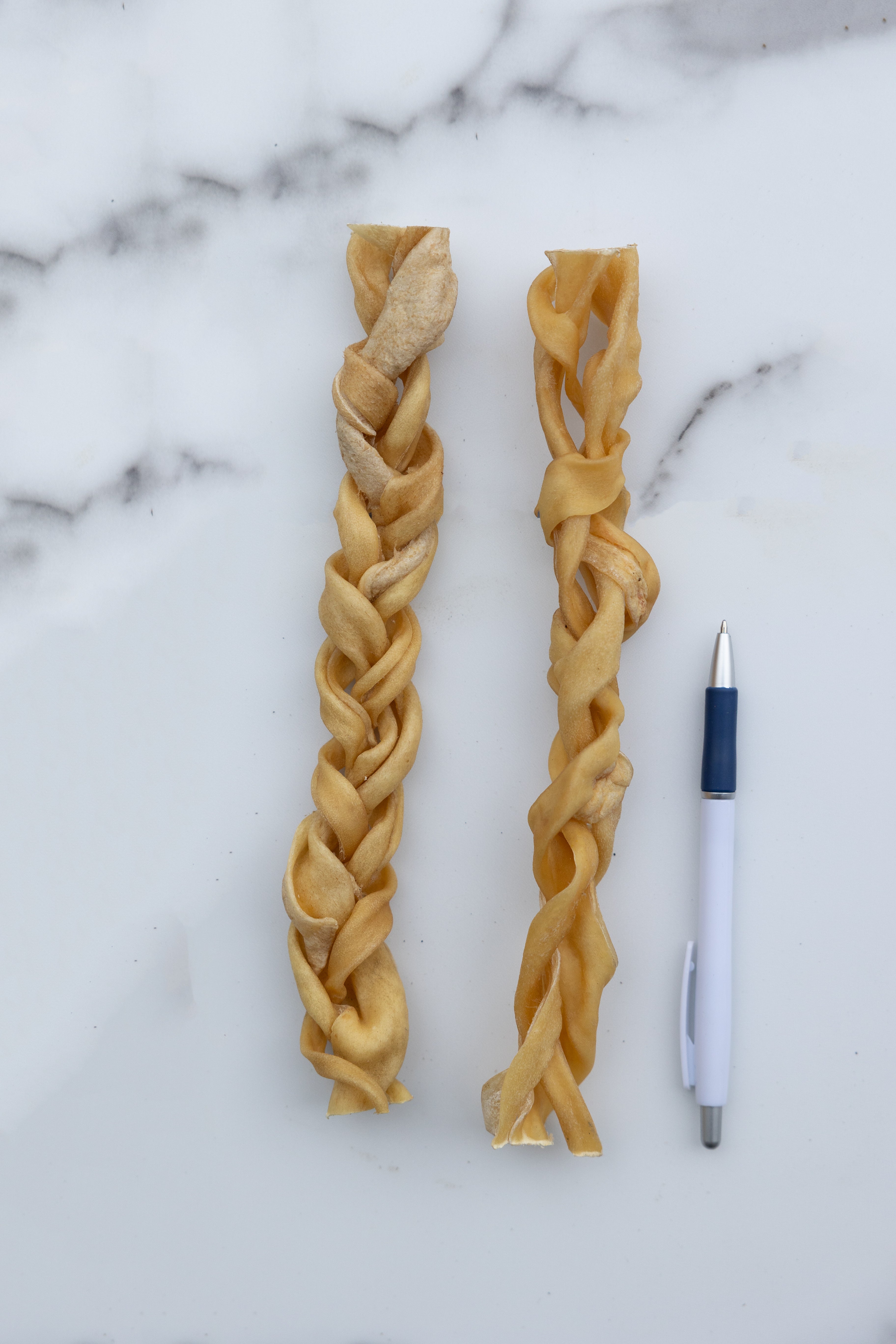 9-10 Inch Braided Cow Tail